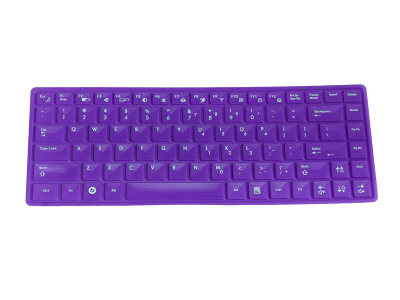 Lettering(2nd Gen) keyboard skin for SONY VAIO VGN-AW37GY